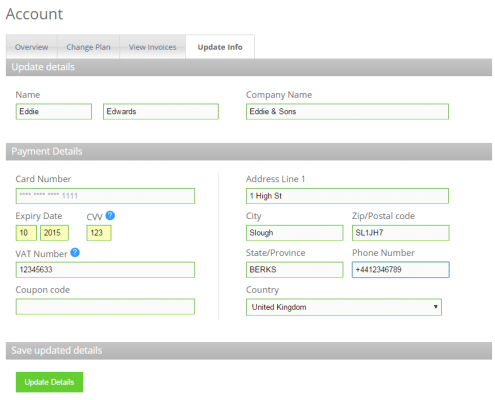 Customer Thermometer’s new billing system