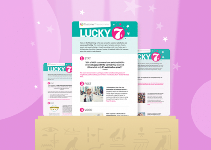 Join our Lucky Sevens newsletter