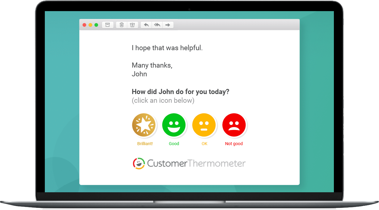 gmail customer thermometer screenshot