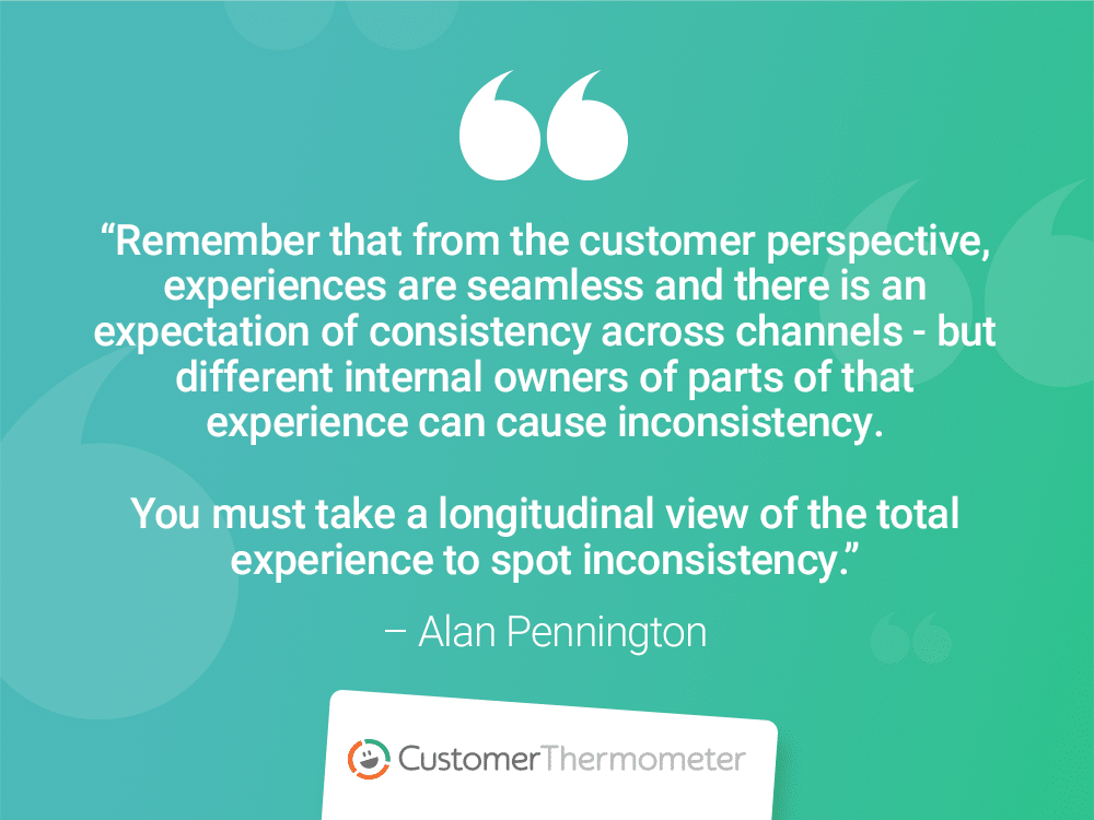 cx alan pennington customer experience quotes thermometer