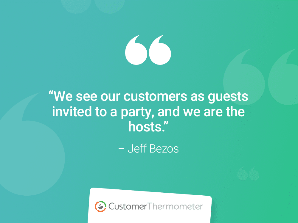 jeff bezos customer success quote