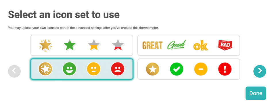 Customer Survey in 60 Seconds_4 Customer Thermometer Survey in 60 Seconds_Icon Set