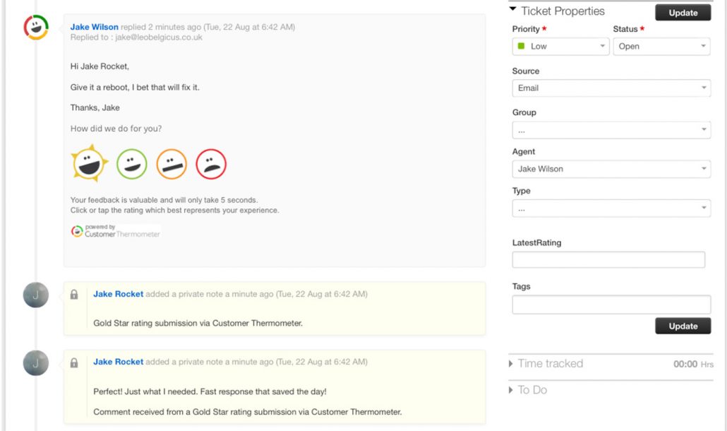 Freshdesk survey