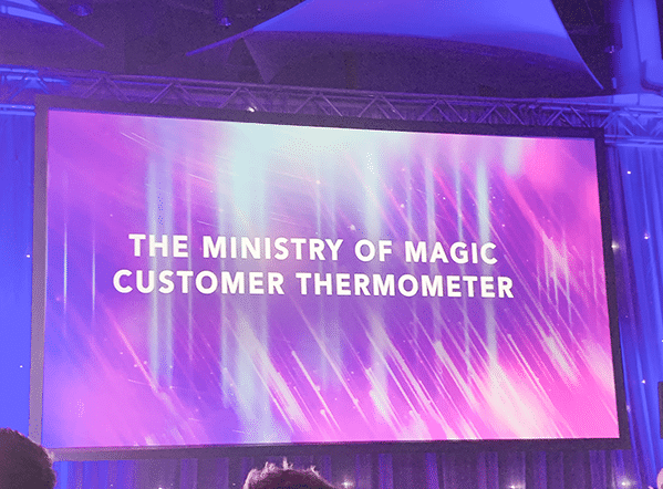 Customer Thermometer BESMA Awards 2019 Ministry of Magic Name