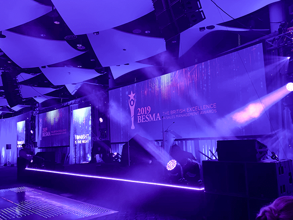 Customer Thermometer BESMA Awards 2019 Ministry of Magic stage