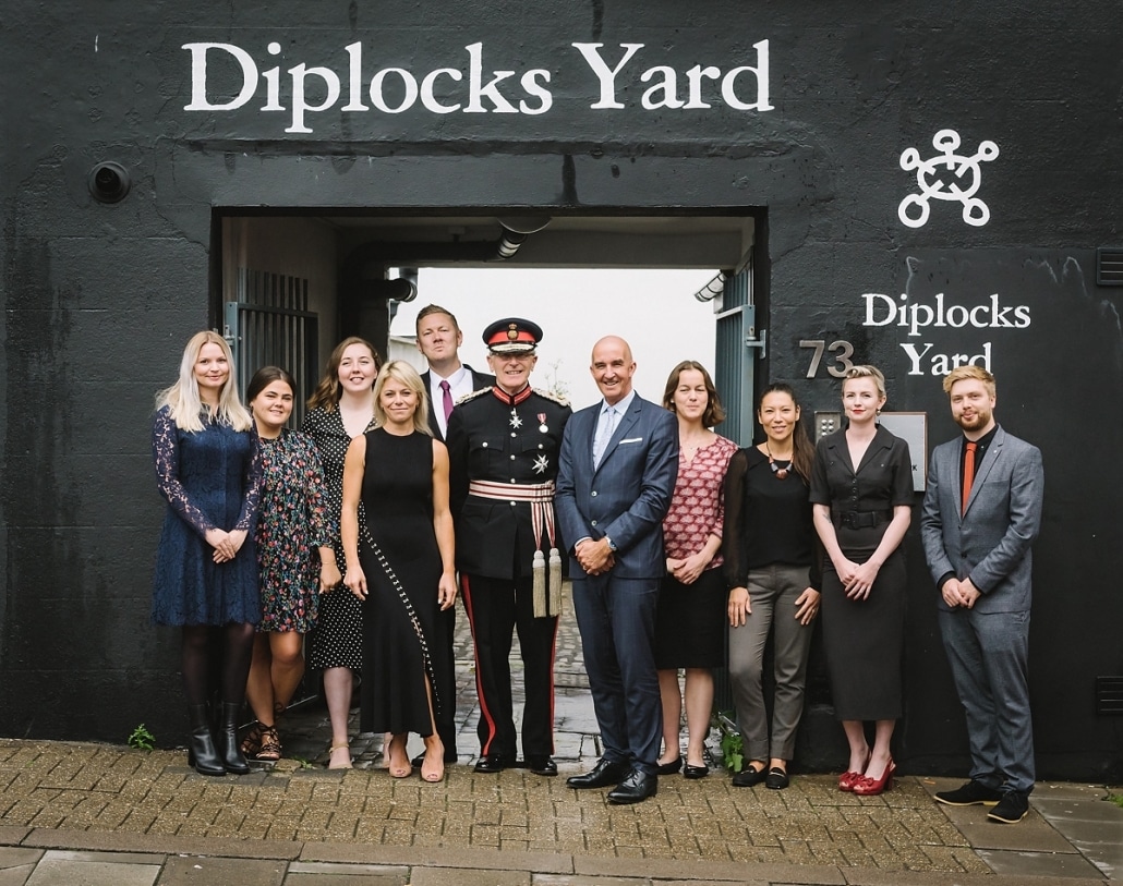 Customer Thermometer queen’s award reception diplock’s yard