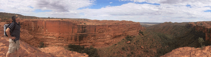 The breathtaking Kings Canyon