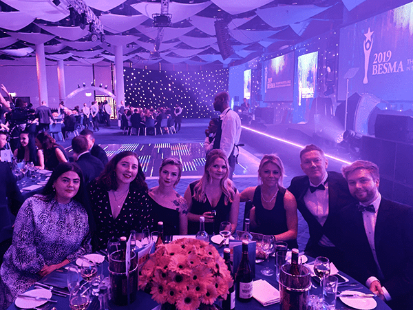 Customer Thermometer BESMA Awards 2019 Ministry of Magic team