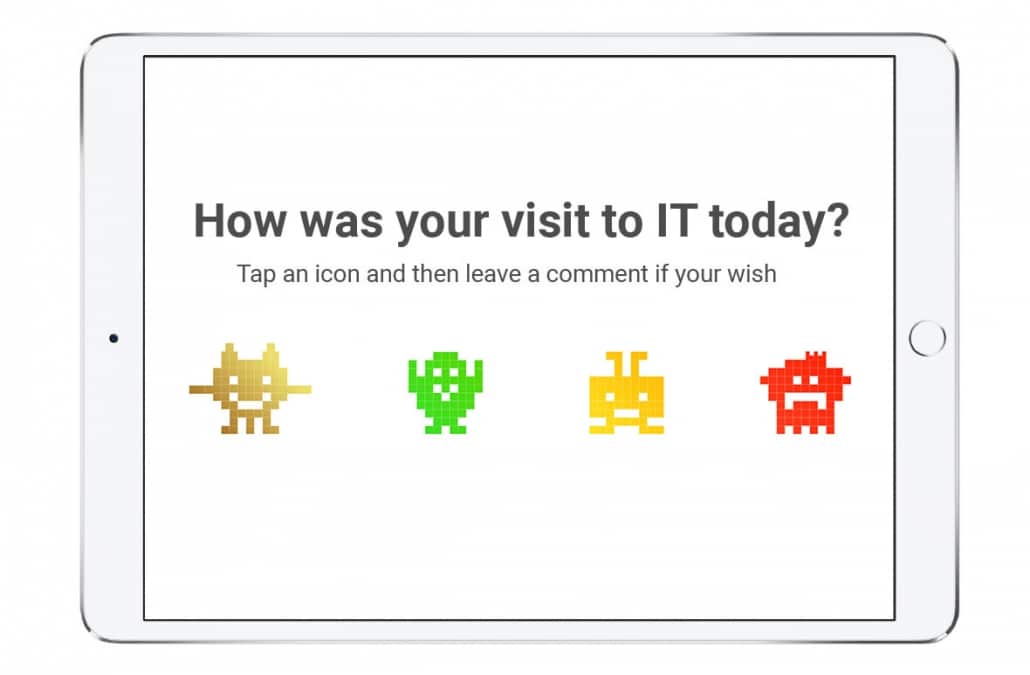 IT satisfaction survey customer centric