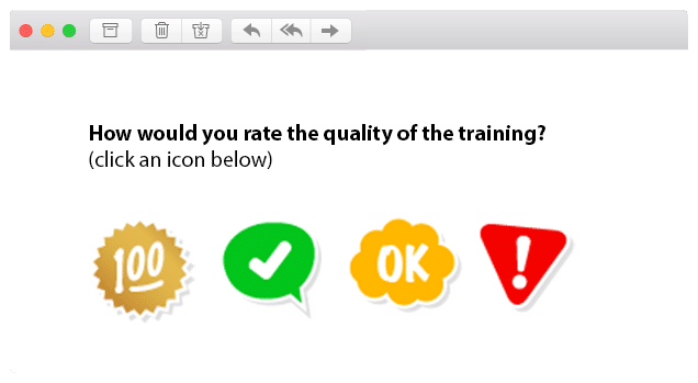 training survey question example template customer thermometer quality