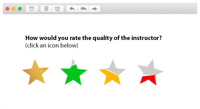 training survey question example template customer thermometer training instructor