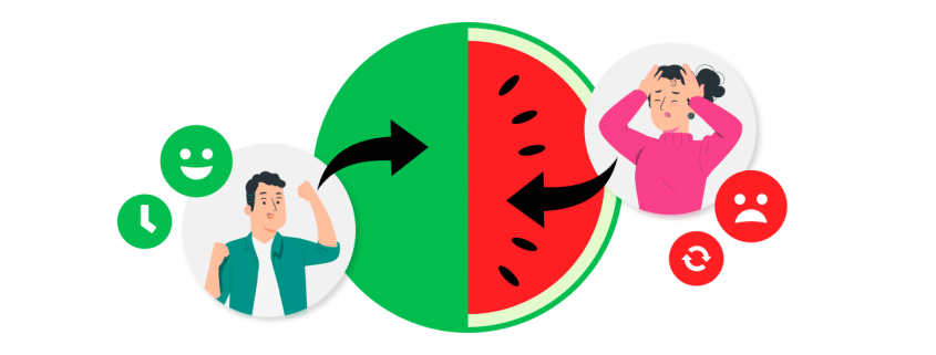 IT Watermelon effect