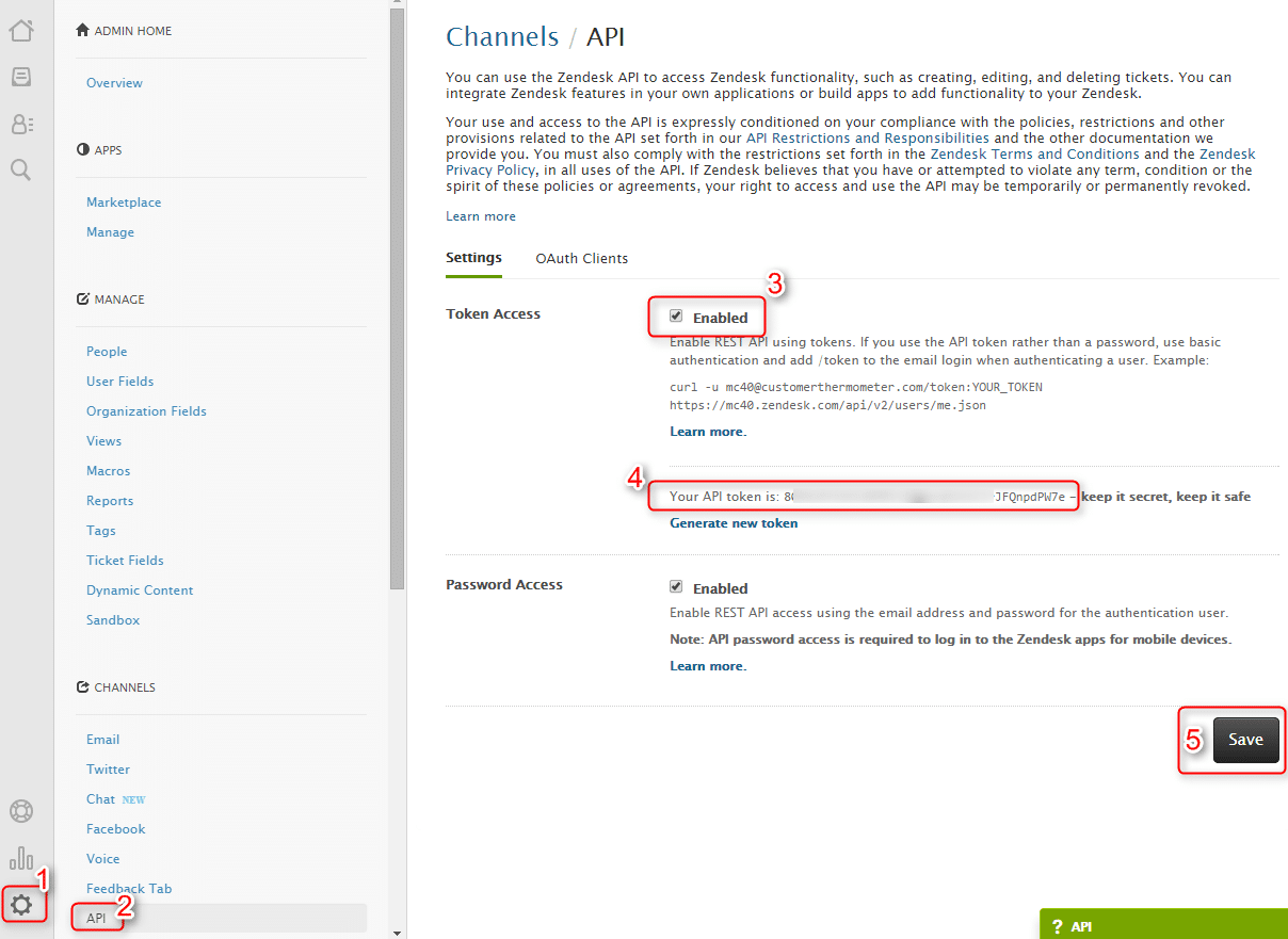 Zendesk API Zendesk API