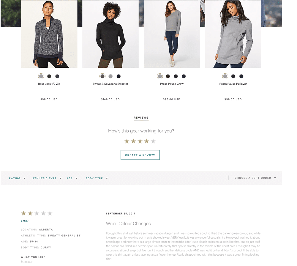 customer trust clothing