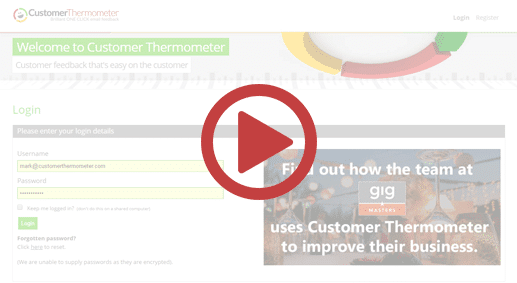 Customer Thermometer 3 min demo