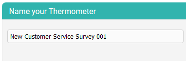 name your email survey