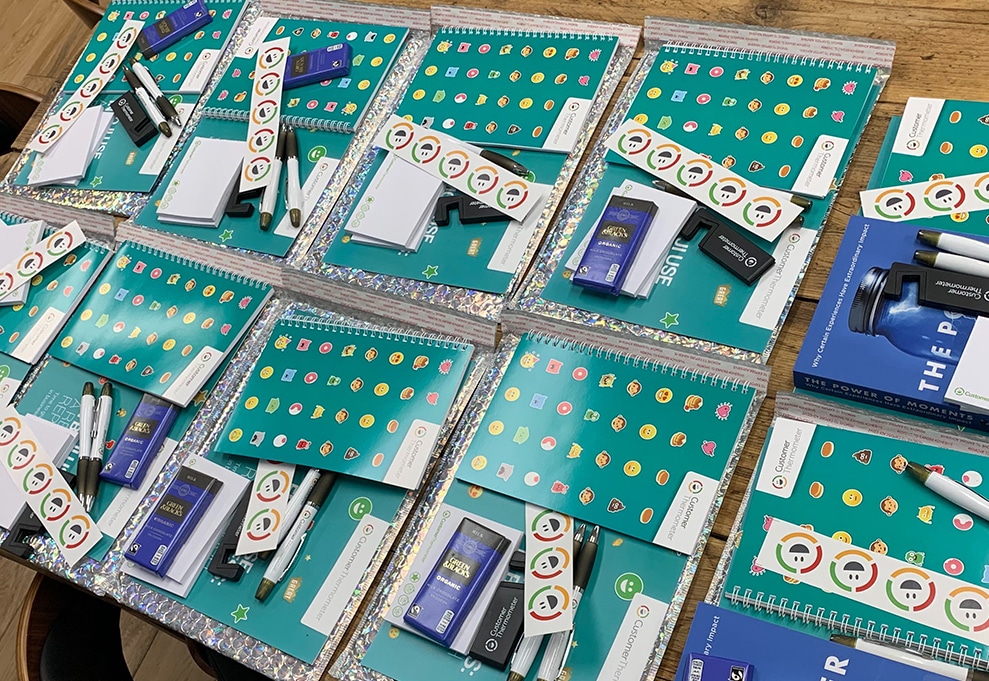 love packs customer thermometer