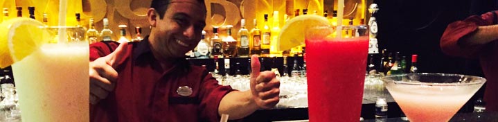 customer service ethos with cocktails