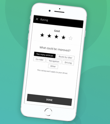 customer thermometer uber review feedback frenzy