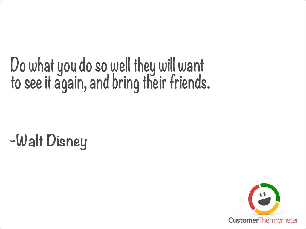 Walt Disney customer service quotes images